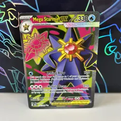 Mega Starmie ex 102/088 Full Art Perfect Order Pokemon TCG - Image 1