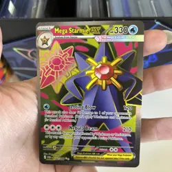 Mega Starmie ex 102/088 Full Art Perfect Order Pokemon TCG - Image 4