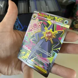 Mega Starmie ex 102/088 Full Art Perfect Order Pokemon TCG - Image 5