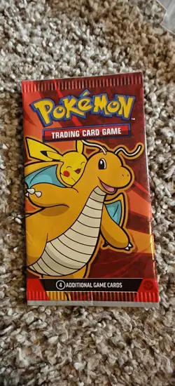 McDonald's Pokemon TCG 2024 Promo Packs Sealed Featuring Pikachu and Dragonite - Image 1