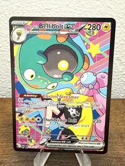 Pokemon Ascended Heroes Ionos Bellibolt ex 279/217 Special Illustration Rare SIR - Image 1