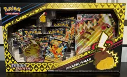 Pokemon TCG Crown Zenith Pikachu VMAX Premium Collection Box - Sealed - Image 1
