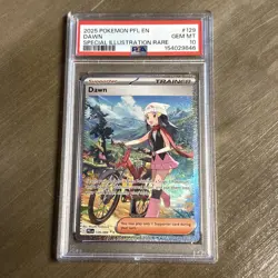 Pokemon PSA 10 GEM MINT Dawn 129/094 Me02: Phantasmal Flames Holo - Image 5
