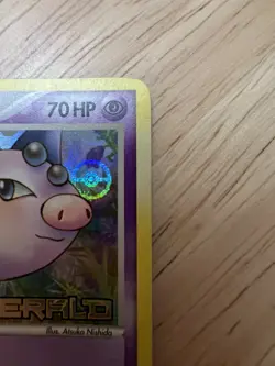 Pokemon Grumpig 30/106 ex Emerald Reverse Holo Stamped LP - Image 3
