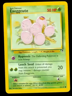 Pokemon EXEGGCUTE 75/110 Legendary Collection - NEAR MINT - Image 1