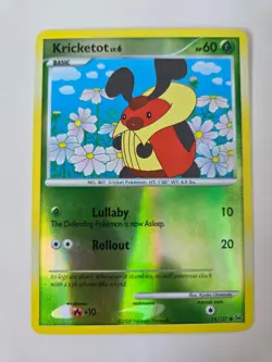 Pokemon Kricketot - 78/127 - Common - Reverse Holo - Platinum - Image 1