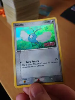 Swablu 66/108 Pokemon 2007 Reverse Holo Ex Power Keepers Great Cond - Image 4