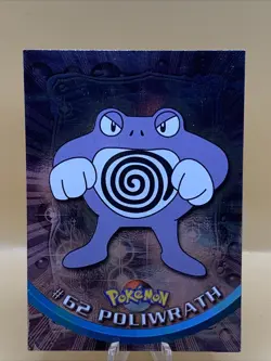 Poliwrath 1999 Topps Tv Foil Pokemon - Image 1