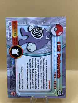 Poliwrath 1999 Topps Tv Foil Pokemon - Image 2