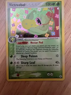 Pokemon Victreebel 13/92 Legend Maker Holo LP - Image 1