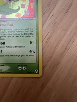Pokemon Victreebel 13/92 Legend Maker Holo LP - Image 5