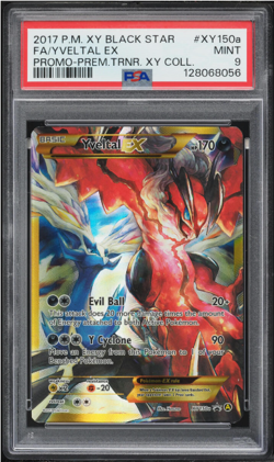 2017 Pokemon XY Promo Premium Trainer Full Art Yveltal EX #XY150a - Image 1