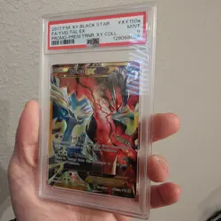 2017 Pokemon XY Promo Premium Trainer Full Art Yveltal EX #XY150a - Image 4