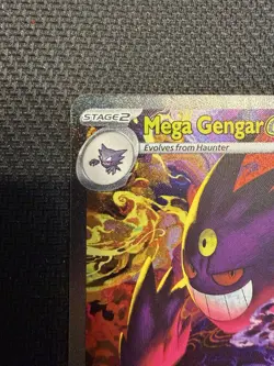 😈Mega Gengar EX 284/217 SIR Ascended Heroes Pokemon English NM 🔥 - Image 2