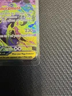 😈Mega Gengar EX 284/217 SIR Ascended Heroes Pokemon English NM 🔥 - Image 4