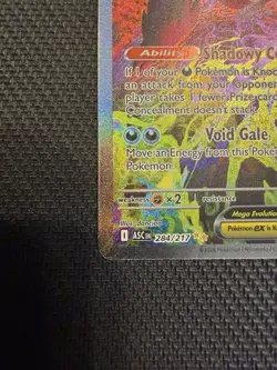 😈Mega Gengar EX 284/217 SIR Ascended Heroes Pokemon English NM 🔥 - Image 5