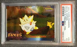 1999 Topps Pokemon Movie Edition #45 Togepi In Trouble-Foil PSA 5 Card EX - Image 2