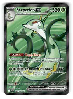 Serperior ex SV: Black Bolt 156/086 - Pokemon TCG - Image 1