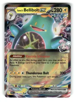 Iono's Bellibolt ex ME: Ascended Heroes 070/217 - Pokemon TCG - Image 1