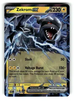 Zekrom ex SV: Black Bolt 034/086 - Pokemon TCG - Image 1