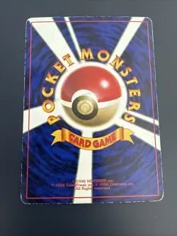 MEOWTH GLOSSY - POKEMON 052 TEAM ROCKET NO RARITY JAPANESE - Image 2