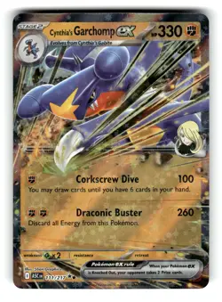 Cynthia's Garchomp ex ME: Ascended Heroes 111/217 - Pokemon TCG - Image 1