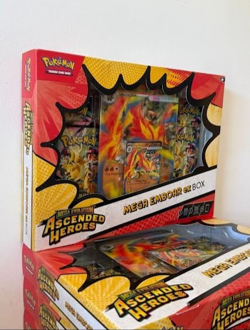 Mega Evolutions Ascended Hero’s Mega Emboar Ex Box -Sealed New 🔥 -Pokemon TCG - Image 3