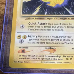 Pikachu 70/111 Common Neo Genesis Pokemon Unlimited TCG 2000 MP- - Image 5