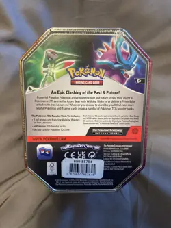 Pokemon TCG Paradox Clash Iron Leaves EX Tin - Brand New & Sealed - Image 2