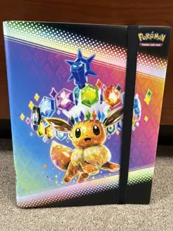 Pokemon TCG Scarlet & Violet - Prismatic Evolutions Binder (Binder ONLY) New - Image 1