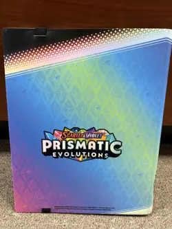 Pokemon TCG Scarlet & Violet - Prismatic Evolutions Binder (Binder ONLY) New - Image 2