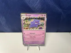 Gengar 094/165 - Holo Rare Scarlet & Violet 151 Pokemon TCG Card - NM - Image 1