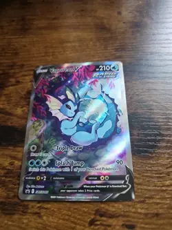 Vaporeon V - SWSH181 - SWSH: Sword & Shield Promo Cards (SWSD) - Image 1