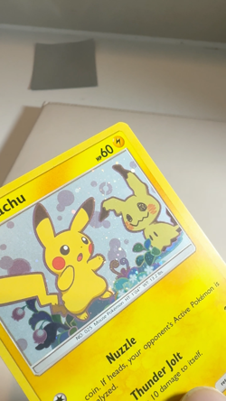 Pokemon 2019 Pikachu SM162 Sun & Moon Black Star Promo Holo Card Near Mint 3 - Image 2