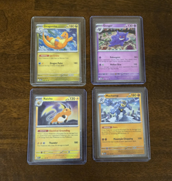Sam's Club 4 sams Mini Tin Promos 151 cards Gengar Dragonite Machamp Raichu NM - Image 3