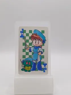 1998 POKEMON PIPIPI ADVENTURE PLAYING CARDS Squirtle Jack of Clubs - Image 1