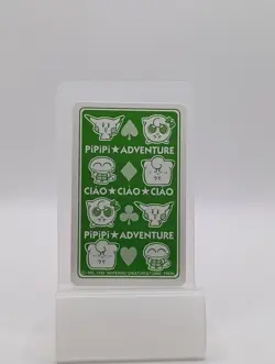 1998 POKEMON PIPIPI ADVENTURE PLAYING CARDS Squirtle Jack of Clubs - Image 2