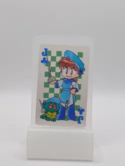 1998 POKEMON PIPIPI ADVENTURE PLAYING CARDS Squirtle Jack of Clubs - Image 1