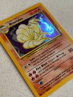 Pokemon Cards Ninetales 12/102 Holo Base Set Unlimited WOTC Rare LP/NM - Image 2