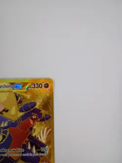 Pokemon Destined Rivals Cynthia's Garchomp EX Gold Hyper Rare Card 241/182 - Image 4