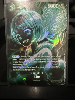 One Piece CCG Lim Foil Character Card ODYSSEY SR SP OP09-037 5000 Power - Image 1