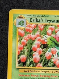 Erika's Ivysaur 41/132 Gym Challenge Vintage Vintage Card Near Mint - Image 3