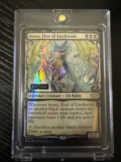 Ayara, First of Locthwain (Serial Numbered) March of the Machine: Multiverse... - Image 1