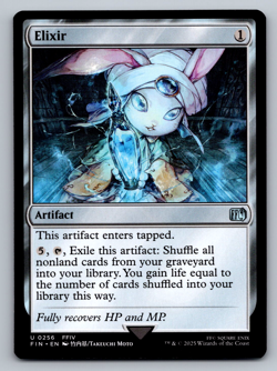 Elixir U 0256 - Final Fantasy MTG Magic The Gathering (Regular) - Image 1