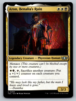 Aron, Benalia's Ruin U 0280 Tarkir: Dragonstorm Regular - Image 1