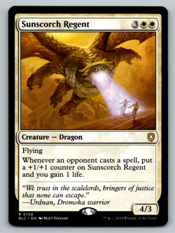 Sunscorch Regent R 0158 Bloomburrow Regular - Image 1