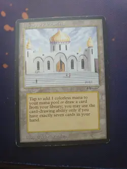 Library of Alexandria (HP) 1993 Arabian Nights MTG - Image 1