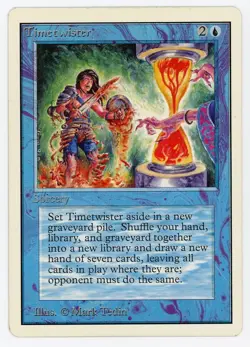 Timetwister Unlimited Edition 1993 Played MTG - Image 1