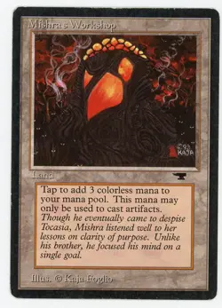 Mishra's Workshop Antiquities 1994 Played MTG - Image 1