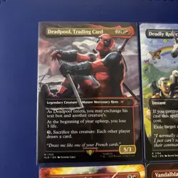 Magic The Gathering Secret Lair - Marvel Deadpool - Non Foil - Image 2